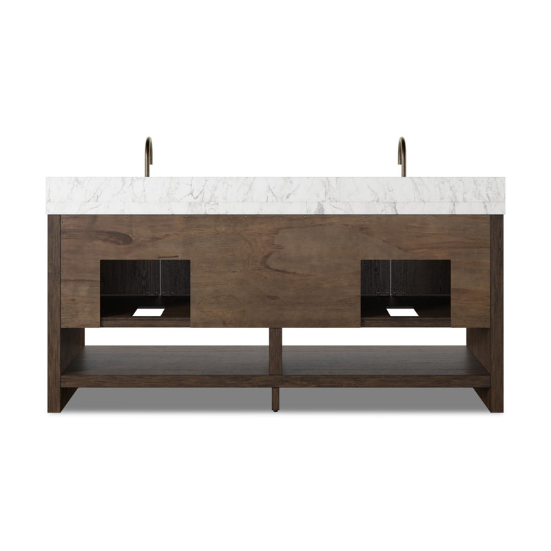 Anthem Double Vanity, Satin Espresso Oak