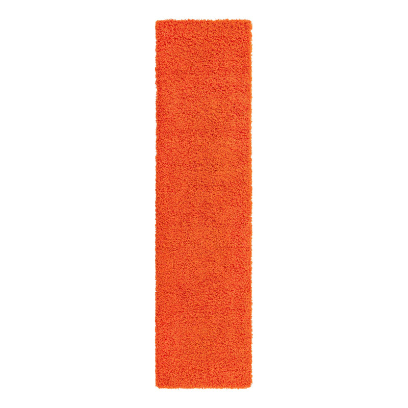 Tapis orange Torun, Tapis de couloir 2 pi 7 po x 10 pi