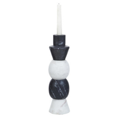 Ayme Marble Tabletop Candlestick
