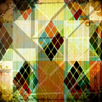 Abstract Pattern - Wrapped Canvas Print