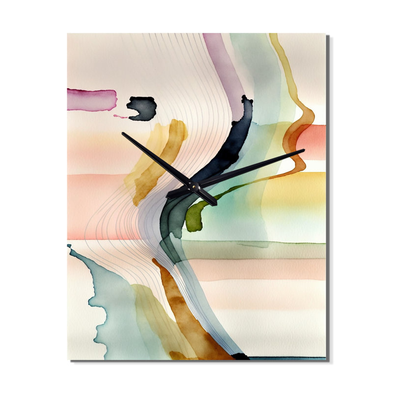 Innila - Modern Wall Clock, 32" H x 24" W x 1" D