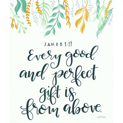 «Every Good and Perfect Gift» par April Chavez - reproduction d'art sur toile tendue