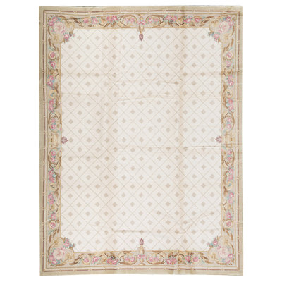 Wool Geometric Area Rug