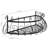 Metal Scrollwork Wall Planter Display Rack