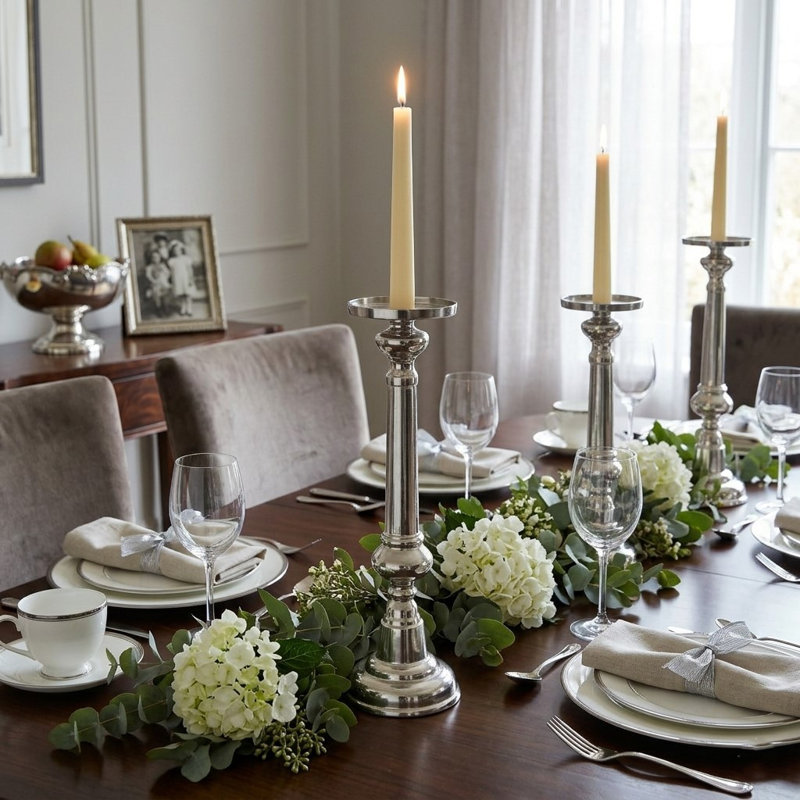 Chandelles en aluminium classic