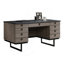 Bureau de direction, finition brune