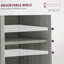 Armoire fonctionnelle avec tiroir pour la vie organisée, avec rangement pour cloisons et conception anti-basculement-487430186