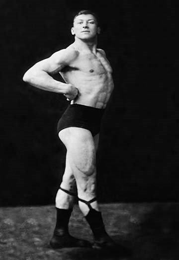 Bodybuilder-reproduction de photo, H 36 po x l 24 po x P 1,5 po