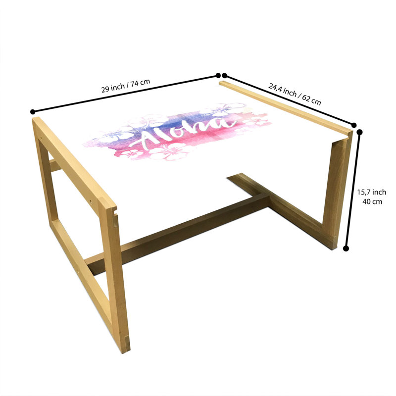 Jakyre Sled Coffee Table, 62cm H x 74cm W x 40cm D