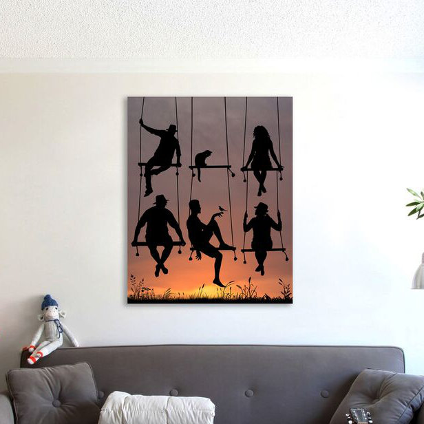 The Cat by Dominic Liam - Wrapped Canvas Print, 114cm H x 91cm W x 4cm D