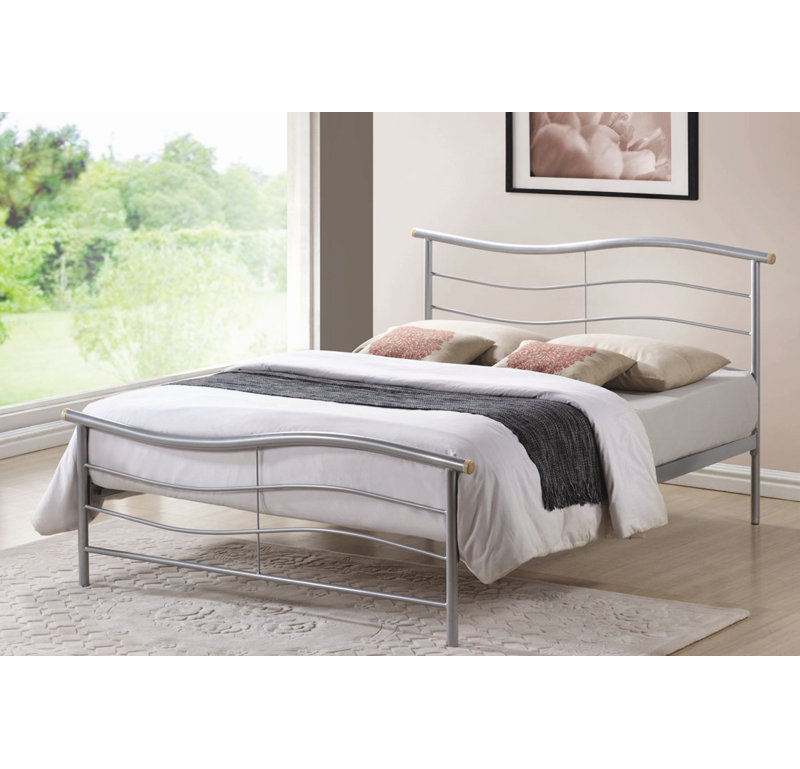 UK Double - DE 135 X 190 Cm Metal Bed, Double (4'6)