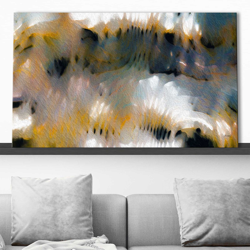 «Isaiah 28: 2 Tempest» par Mark Lawrence - impression, Toile tendue, H 36 po x l 60 po x P 1,5 po