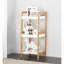 Dwinnell Bamboo Freestanding Bathroom Shelves