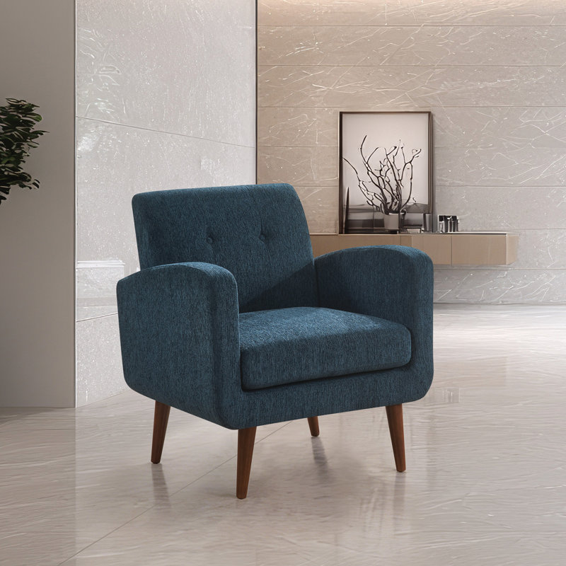 Chaise avec accoudoirs Whorton, Navy