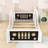 Car-Shaped Platform Bed With Decorative Wheels-80723395-80723393