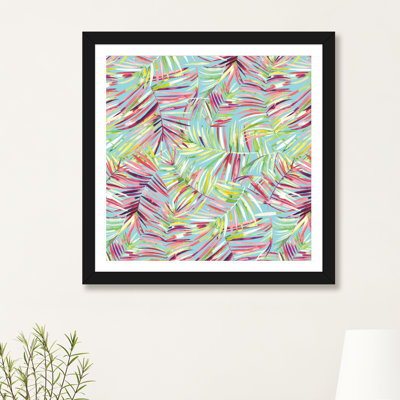 Tranquility Tropical Palms by Ninola Design - Painting