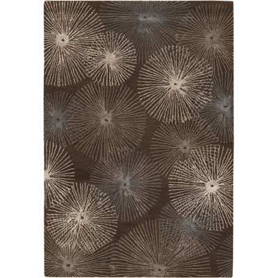 Tapis chocolat clair Clovia
