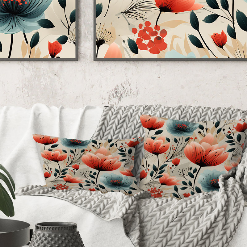 Coussin Vintage, H 16 po x l 16 po