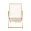 Chaise pliante en bois