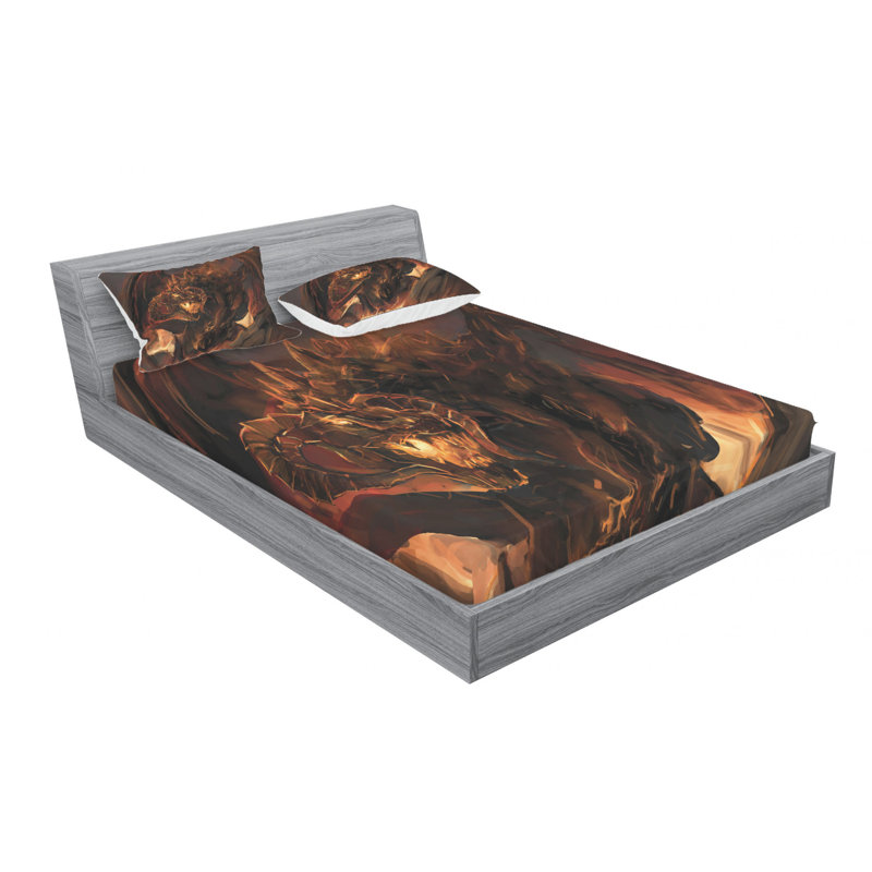 Microfiber Sheet Set, Queen Sheet Set + Fitted Sheet + 2 Pillowcases