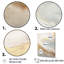 «Modern Coastal Beige and Gold River VI», reproduction sur toile-922611881-922611882