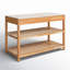 Indira Small Kitchen Island Prep Table-1737682749
