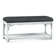 Summer Retreat Wicker Shelf Storage Bench