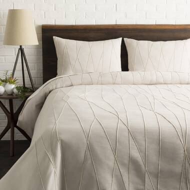 Joss & Main Hart Farmhouse / Country Linen Striped Duvet Cover Set