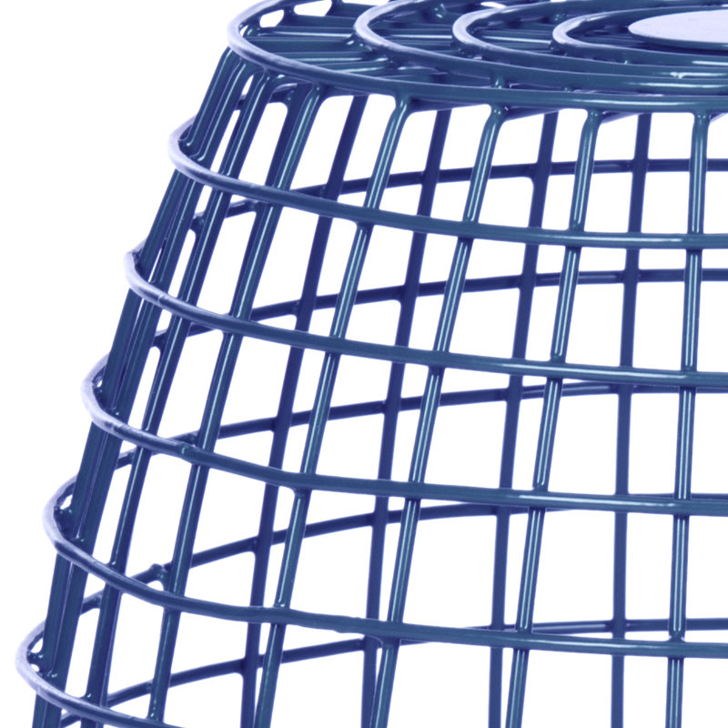 tabouret de jardin grid Vanbuskirk, Bleu foncé