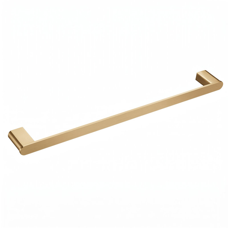 Linear 1 Towel Bar, Brushed Gold