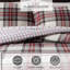 Ensemble d'édredon en flanelle de coton rouge Eddie Bauer Serendipity-115991103