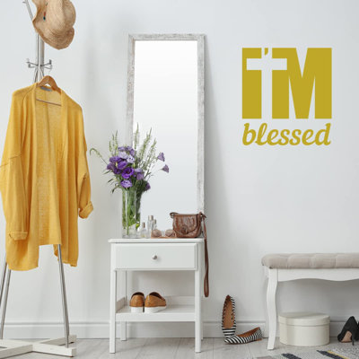 Adhésif décoratif «I'm Blessed»