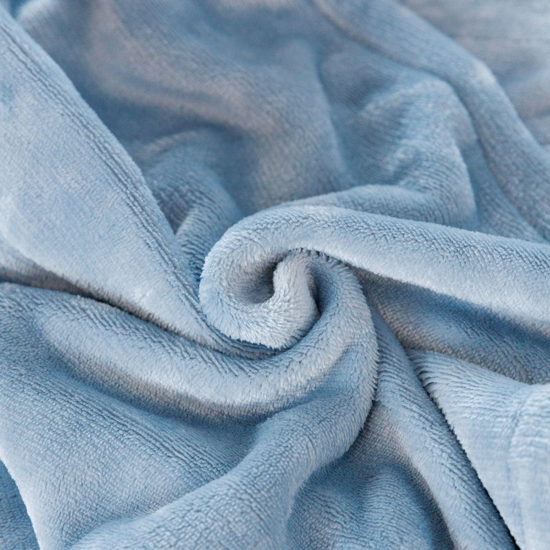 Couverture chauffante, Très grand, Bleu cendré