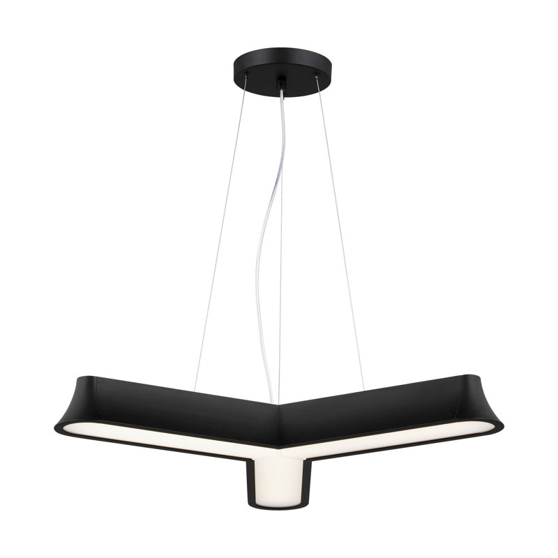 Lustre 3 lumières Alta, Nuit noire