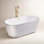 Cove 67" Freestanding Soaking Acrylic Bathtub