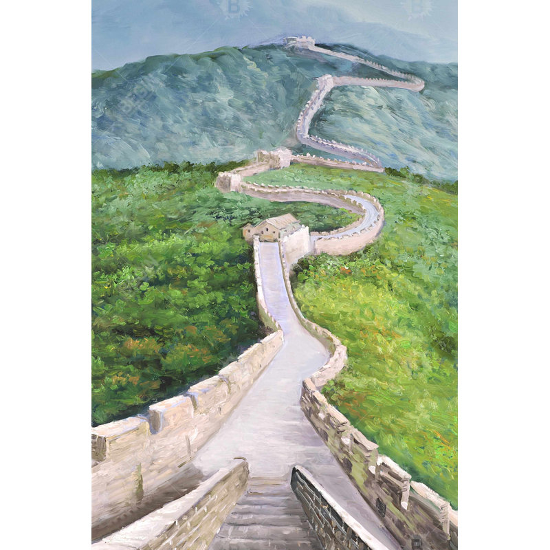 «Great Wall Of Mutianyu» sur toile