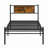 Twin Size Metal Bedframe-2096613080