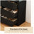 51.2" W Kitchen Island with Rotating Retractable Tabletop, 6 Drawers and Metal Slides-854031894