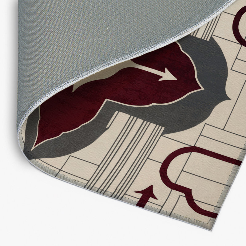 Tapis intérieur et extérieur Precision Pulse, Rectangle 1 pi 6 po x 2 pi 6 po