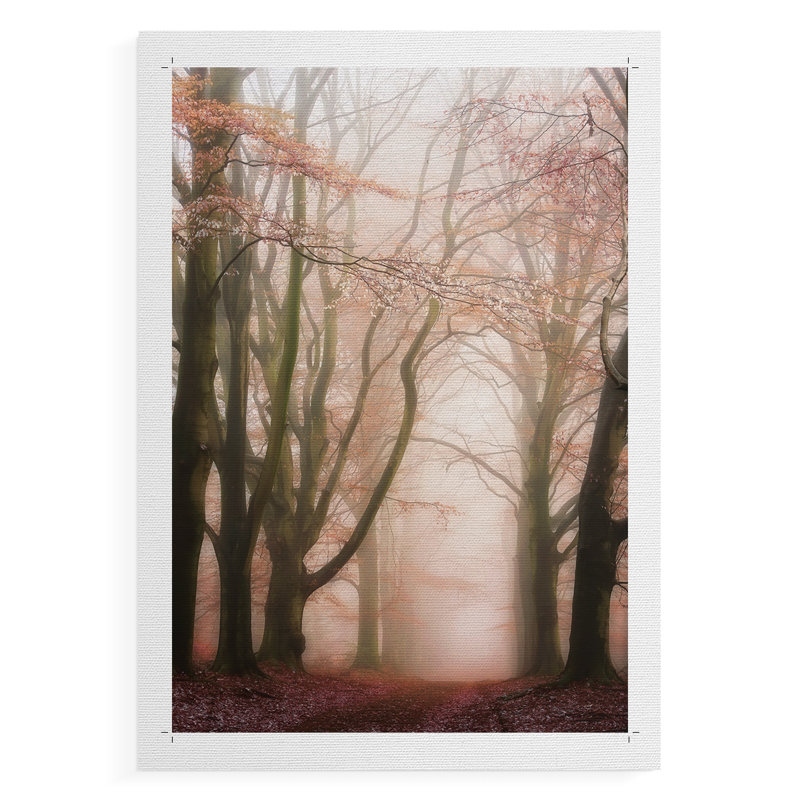 Pink Avenue - impression sur toile seulement - NON-CADRE, H 18 po x l 12 po