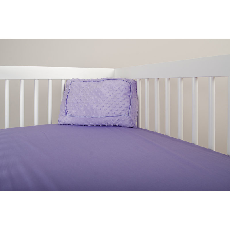 Ensemble de literie pour lit de bébé 9 pièces Isiash, Mauve