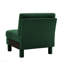 Canapé sans accoudoirs avec coussin en polyester - vert