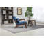 Chaise d'appoint Mid-Century moderne avec structure en bois-2133614623-2133614620