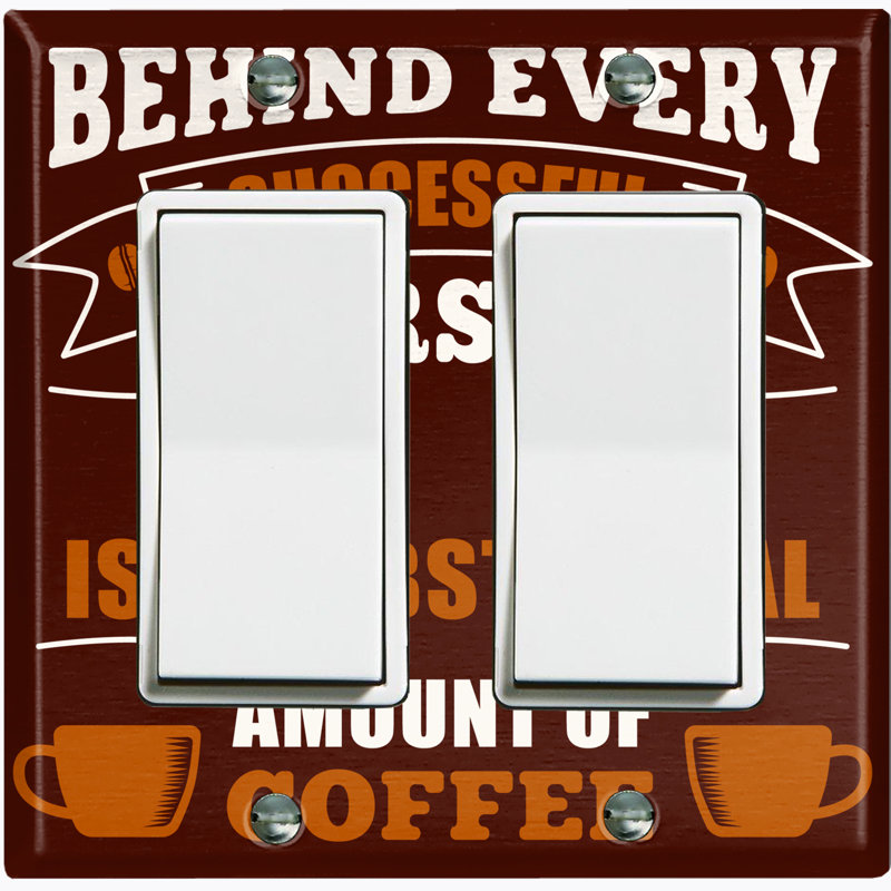 Plaque murale berçante Be-Be-Every Coffee Coffee