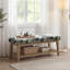 Polyester Upholstered Storage Bench-305538619
