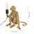 12.6" Resin  Monkey Table Light  Monkey Lighting Fixture E26 Base(Not included)