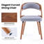 Chaises d'appoint rembourrées avec dossier rembourré-126239168