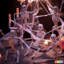 5 squelettes d'Halloween suspendus posables 5 pièces 16 po
