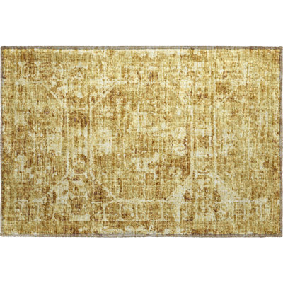 Premium Machine Washable Kelsa AMF41 Gilded Rug