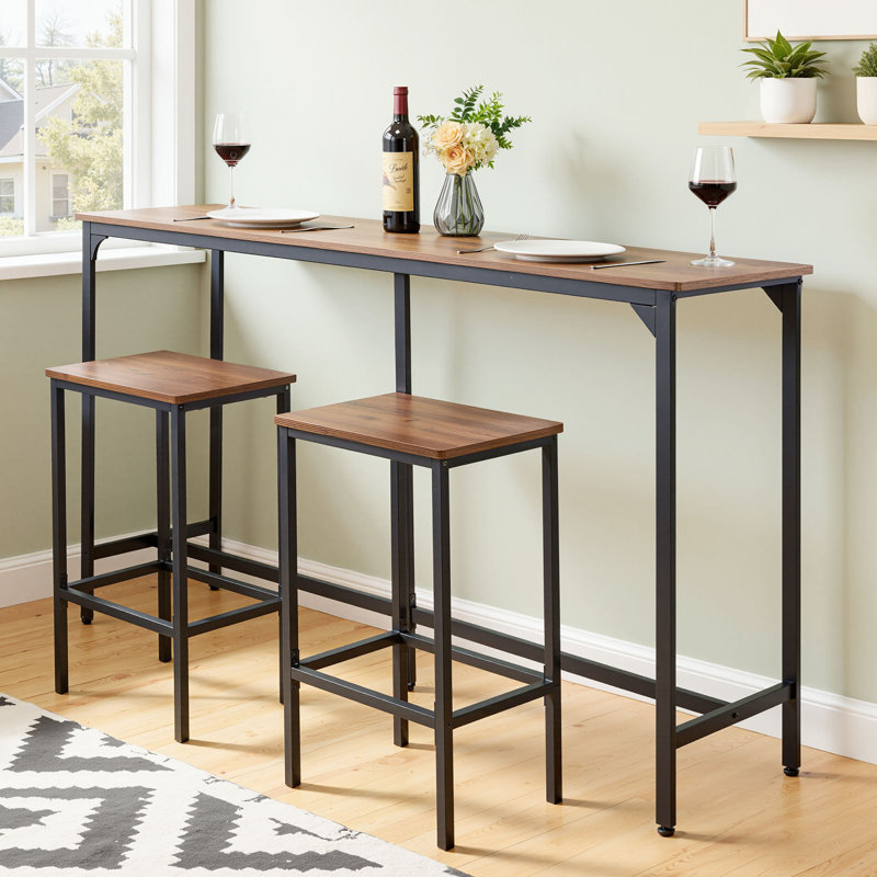 159.99 cm Iron Mini Bar Cabinet